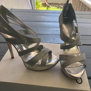 Aldo Silver Heels
